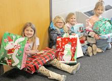 Gregory elementary students go shopping