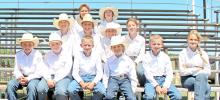2025 Gregory County 4-H horse show participants.