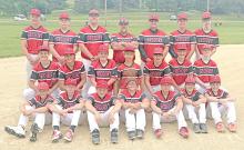 The 2026 Gregory Jr. Teeners are, back row: Wyatt Beck, Urijah Gonzalez, Austin Vosika, Coach Nick Reber, Andy Simpson, Jacob Klein, and Jakoby Schonebaum; middle row, l to r: Dylan Bolander, David Biggins, Dawson Stukel, Gabe Ekroth, Ryggan Lambley, Parker Frasch, and Oakley Fuhrer; front, l to r: Henry Witt, Emmett Shaffer, Malachi Pore, Karter Barnes, Landyn Joiner, Otto Reber, and Miles Herman. Not pictured: Trenton Massa and Tucker Krcil.