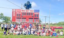 Youth football camp hosted in Gregory