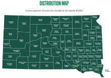 Farmers in Gregory, Lyman, Mellette, Todd and Tripp Counties receive $3.3 million in cash-back dividends from Farm Credit Services of America