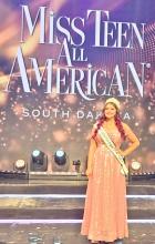 Savanah Lozano earns title as first-ever Miss South Dakota Teen All American