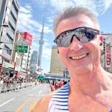 The famous Tokyo Skytree is shown in the background of this photo. (Submitted photo)