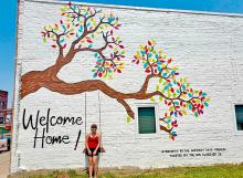 The Downtown Gregory Parkette painting is complete. Piper Bartlett took the lead on the painting, along with help from the Gregory High School Class of 2026. This mural gives our local students an opportunity to leave their mark on their hometown.