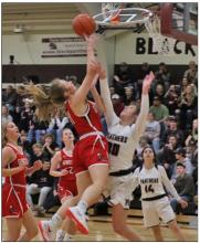 Cassidy Keiser’s 14 points and two rebounds helped lead the Lady Gorillas to victory against Platte-Geddes.