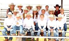Participants are pictured back row, l to r; Hailey Haiar, Emily Diekmann, Brooklyn Bailey, Morgan Peck, Shyanne Williams, and Kacy Goehring. Middle row, l to r; Paxton Coburn, Lauryn Diekmann, Sadie Andrews, Milly Meyer, Lily Vomacka, and Shaylene VanZee. Bottom row, l to r; Beck Andrews, Liam Sutton, Rylen Coburn, Everly Veskrna, Ainsley Diekmann, and Lainee Beck.