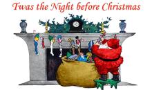 In his famous poem “A Visit From St. Nicholas,” Clement C. Moore described St. Nick as “chubby and plump, a right jolly old elf” dressed all in fur with a bundle of toys on his back.