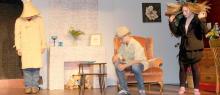 Join the Gregory Middle School students as they perform the The Crimson House Murder by Tim Kelly. A comedy play guaranteed thrills, chills and laughter. Three big nights Thursday, Friday and Saturday with each performance beginning at 7:30 p.m. (Photo by Morgan Painter)