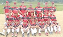 The 2026 Gregory Jr. Teeners are, back row: Wyatt Beck, Urijah Gonzalez, Austin Vosika, Coach Nick Reber, Andy Simpson, Jacob Klein, and Jakoby Schonebaum; middle row, l to r: Dylan Bolander, David Biggins, Dawson Stukel, Gabe Ekroth, Ryggan Lambley, Parker Frasch, and Oakley Fuhrer; front, l to r: Henry Witt, Emmett Shaffer, Malachi Pore, Karter Barnes, Landyn Joiner, Otto Reber, and Miles Herman. Not pictured: Trenton Massa and Tucker Krcil.