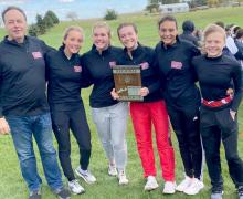 The Gregory cross country girls team claimed the runner-up title in Region 3B and will be competing in the state meet this Saturday. (Submitted photo)