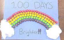 Gregory Elementary students celebrate 100 Days in school