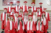 Twenty seniors awarded diplomas at GHS graduation