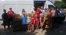 Locally grown beef arrives at school