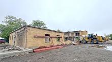 Demolition continues on old clinic