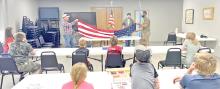 On Friday, June 14, youth learned all about Flag Day and proper flag etiquette led by Rose Wolf. By learning the history behind our nation’s flag and Flag Day, youth can better express their patriotism. Community members who have served or are currently serving, came in and talked to youth about the branch of military they served and their experiences. Youth then colored pictures and wrote cards to send out to currently serving members of the military.