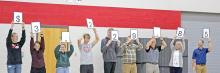 The students of the Gregory School District raised $3,229.85 for Suzanne Braun and family with their recent hat and pajama day fundraiser.