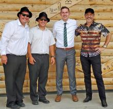 Winners of the impersonation contest