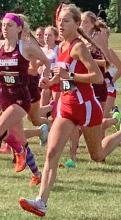 Gregory cross country runs at Scotland