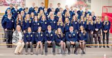 The Gregory County FFA Chapter concluded the school year with a banquet at the Gregory Memorial Auditorium Thursday, May 14. New officers were elected and awards presented, marking the end of another very successful year.