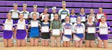 Congratulations to the following Girls: All-State Nominees for Gregory Cheer were Kaydence Klein, Cindy Khuu, and Adyson Stukel ~ Selected was Cindy Khuu. Photo courtesy of South Dakota Public Broadcasting.