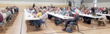 The turnout for the meeting was a full house on Sunday, May 2 at the Burke Civic Center.