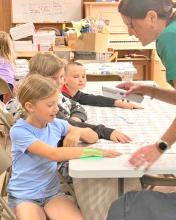 Participants in a Gregory Public Library summer program learned about the science behind medical laboratory testing during a presentation by Avera laboratory technician Kacie Birkel. Birkel explained how laboratory tests help healthcare providers better understand what is happening inside the body. Unearthing the Story of Our Bodies