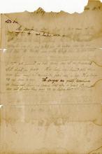A letter, written 200 years ago, sent by frontiersman and explorer Hugh Glass in June 1823, conveyed the death of a comrade.