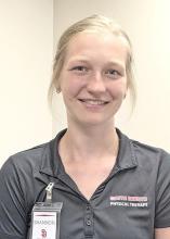 Calhoon interns at Avera Gregory Therapy Department