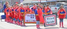 The third class was “Incredible” enough to claim first place in the elementary division.