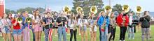 Cheering for the Gregory Gorillas Homecoming ’25