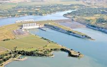 (Photo taken from USACE Fort Randall Dam Project Facebook.)