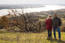 Richard and Sara Grim, owners of Grim Ranch, were named the winners of the Conservation Producer 2020 Hugh Hammond Bennett Award for Conservation Excellence for their outstanding conservation efforts on their ranch in Gregory County.