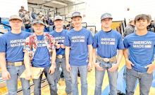 Ag Mechanics - 2nd Place Team *Mitch Zimbelman 1st, Bentley Dehning 12th, *Mac Zimbelman 3rd, Tyler Kenzy 11th, Mason Simison 29th, and David Biggins 38th