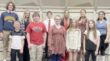 Junior high students attend Region V festival in Platte