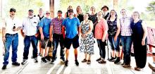 CORRECTION: The Class of 1995, not 2000, gathered at the Gregory Golf Course on Saturday, July 5, 2025. Class members attending were, back row, l to r: Wesley Brandis, Viola Raschke, Toni (Kenzy) McEntee, Sally (Cihak) Brozik, and Issac Keifer; front row, l to r: Kip Spann, Austin Cook, Virgil Grim, Chan Cook, Kelly Wilhelmsen, Shelia (Syfie) Imhof, Holly (Ellwanger) Whitney, Kay (Travnicek) Weller, Tera (Paulson) Lopez, and Sara (Miller) Anderson.