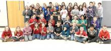 In-house Reading Olympics was held March 31 at the school library
