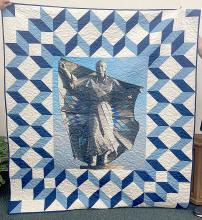 “Dignity” quilt to be raffled for roof repairs