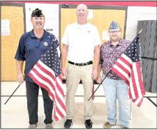 S.A.L. donates new flags to Gregory School District