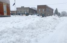 First snow storm of the season