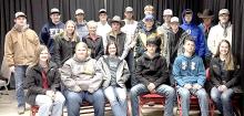 Vicky Schilling (middle row, 2nd from the left) presented a seminar about beginning land ownership and succession planning.
