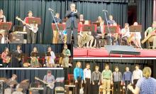 GHS music students show off their talents Monday night
