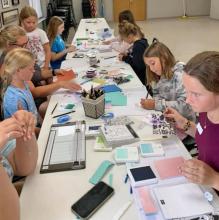 Greeting card workshop was a great success