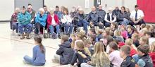 A good number of veterans joined students at the Gregory School District for a Veterans Day program on Monday, November 10, 2025.