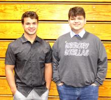 Luke Murray, left, and Eli Barreto, right, will be attending SD Boys State on May 29 through June 2, 2023.