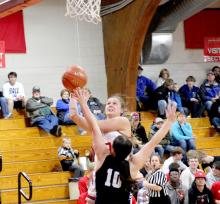 Jessy Jo VanDerWerff was Gregory‘s lead scorer in the Lady Gorillas‘ close win against North Central.