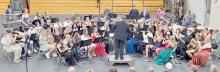 The concert band displayed a wide repertoire with tunes ranging from classical to contemporary to a march. (Band and choir award recipients are shown on page 4.)