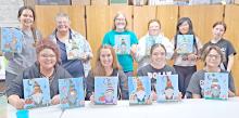 Creativity was flowing at the Gregory Public Library this past Saturday as community members participated in a hands-on painting class. The group worked step-by-step to complete their gnomes during the November 15 event.