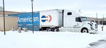 Avera Gregory contracted with North American Van Lines to efficiently move boxes and carts.