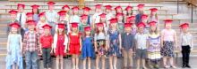 Thirty-seven Gregory kindergarteners graduate into first grade