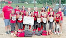 10u Gregory girls completed the season undefeated